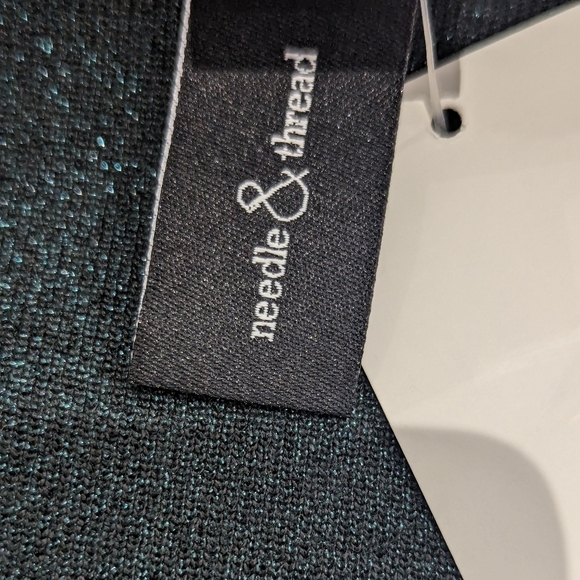 BNWT Needle and Thread Pointelle Knit Crop Cardigan - Emerald - size 10 - Picture 7 of 11